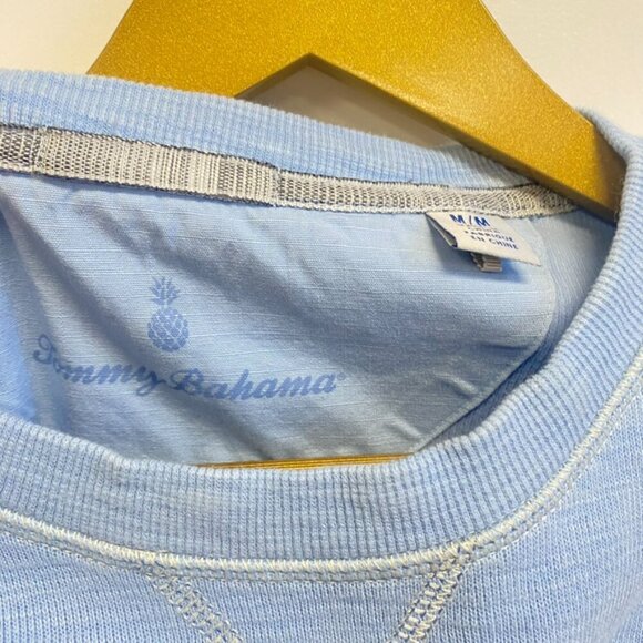 Tommy Bahama Blue Tobago Bay Crew Neck Sweatshirt - Picture 6 of 11